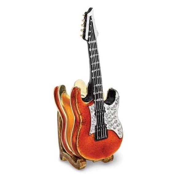 Jewelry Rockstar Guitar Jewelry Box Poshmark